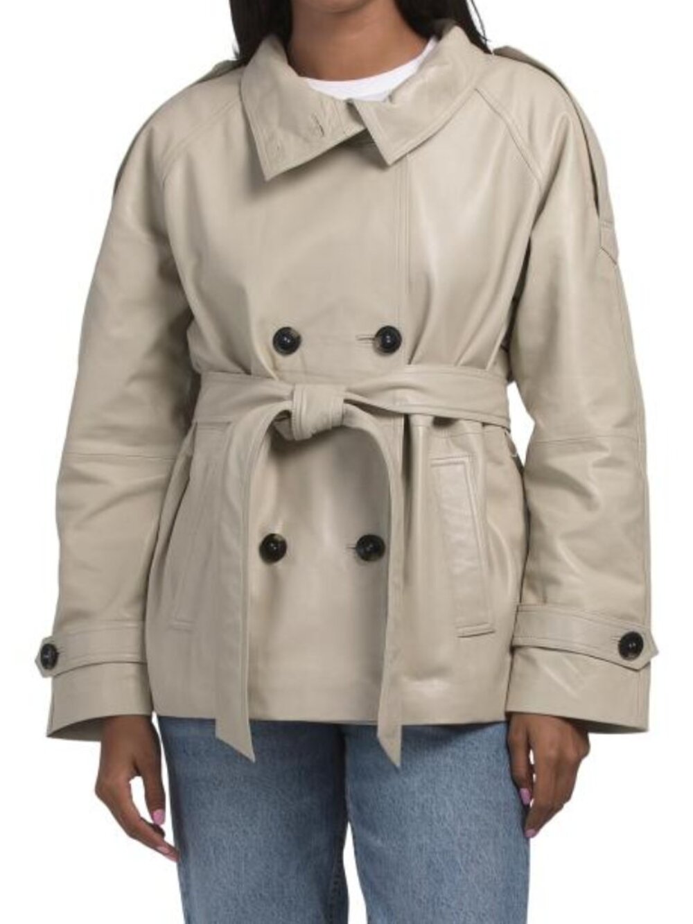 BOD & CHRISTENSEN Leather Denise Trench